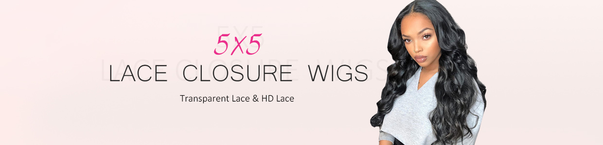 5x5 Closure Wigs