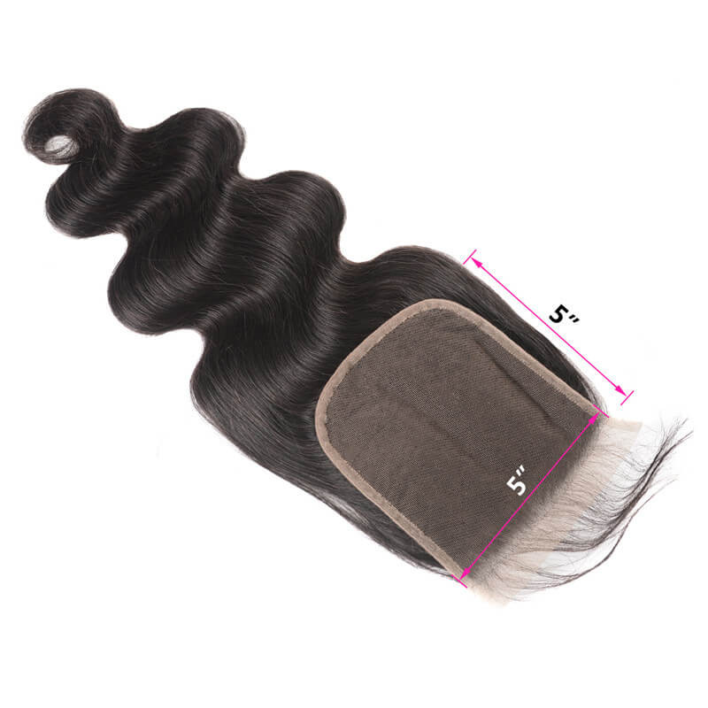 body wave lace closure 5*5