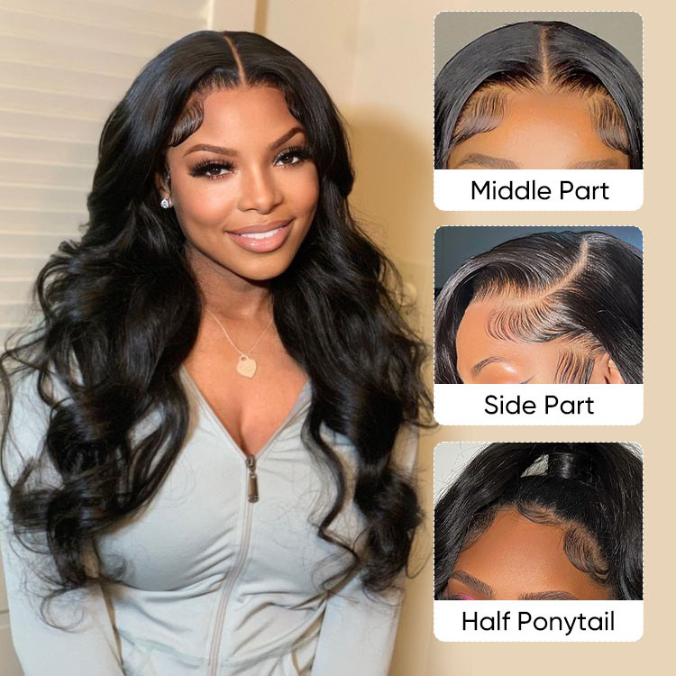 Body Wave 6*6 Lace Front Wigs
