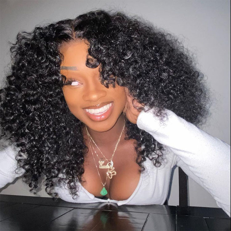 short curly human hair wigs