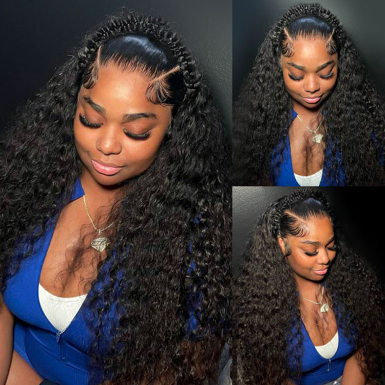 water wave 6*8 lace wigs