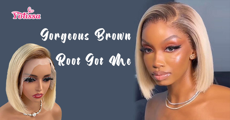 613 Blonde Bob Lace Wigs
