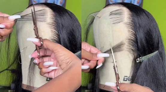 create baby hair