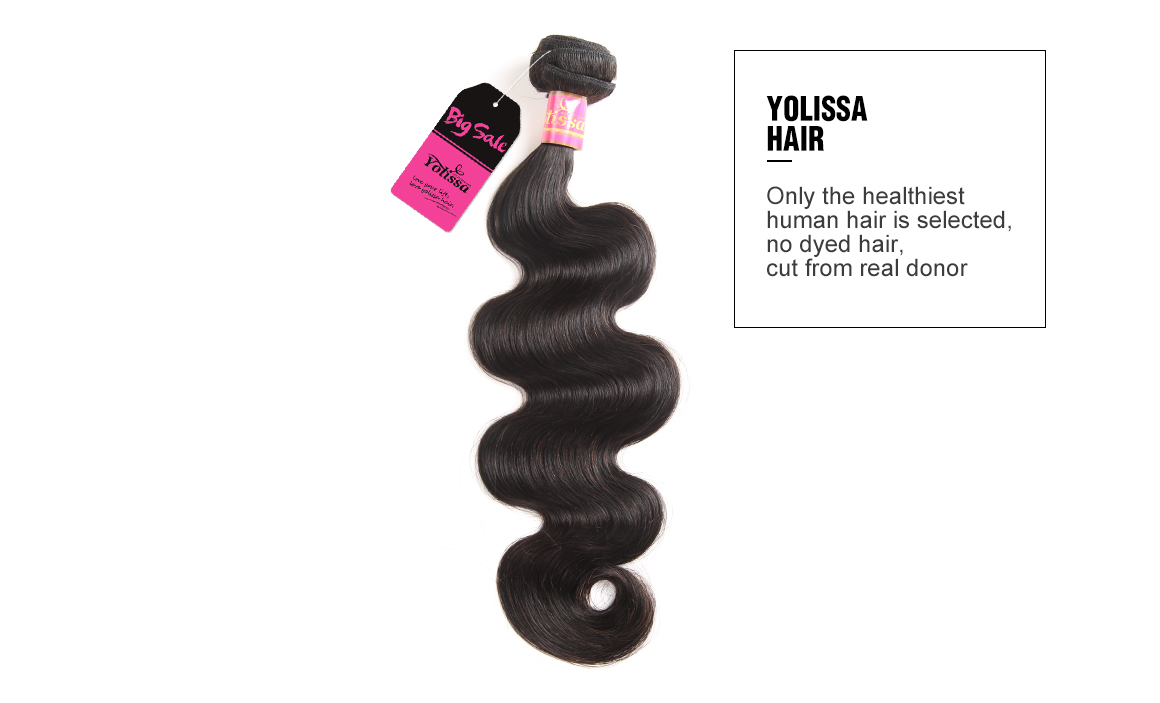 Body Wave Hair Weave 2 Bundles With 13*4 Frontal Pre-plucked