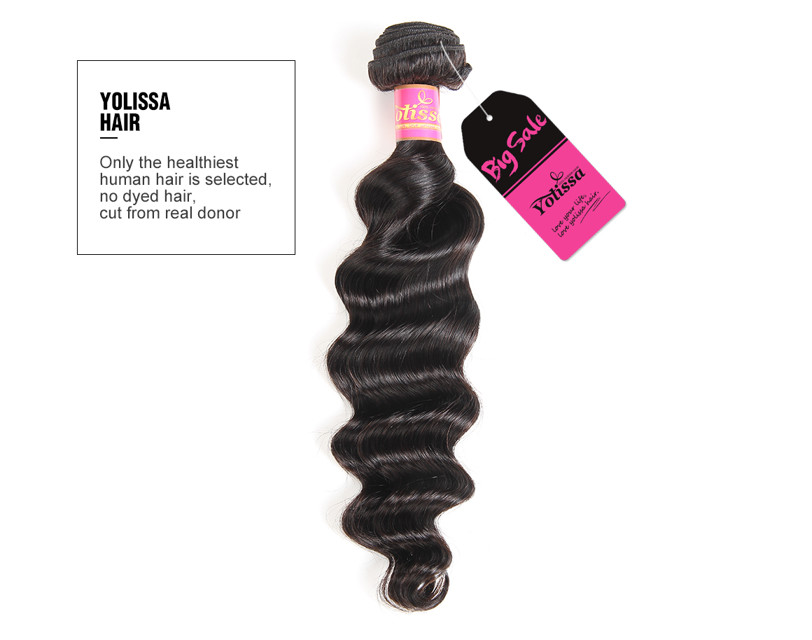 Loose Deep Wave Virgin Hair 3 Bundles
