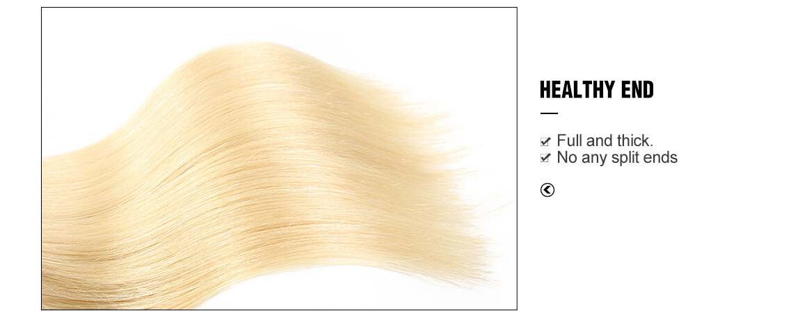 613 Blonde Hair Straight 3 Bundles