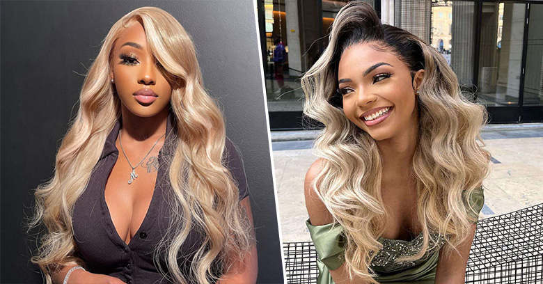 Platinum Blonde Lace Front Wig