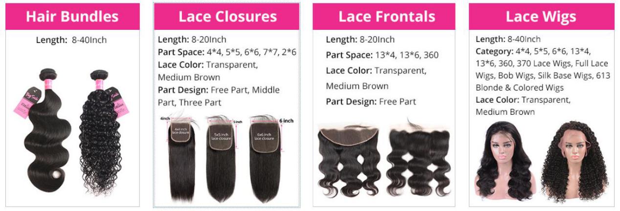 Wide Selection of Hair Products