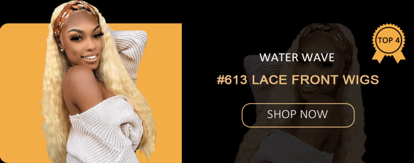 water wave #613 lace front wigs