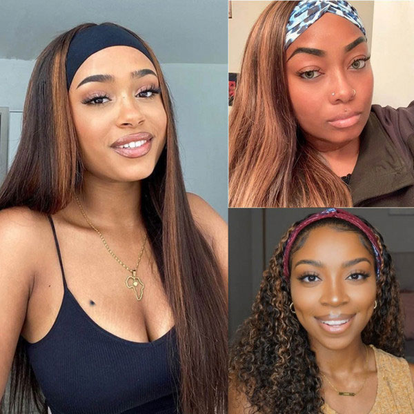 Highlight Headband Wigs
