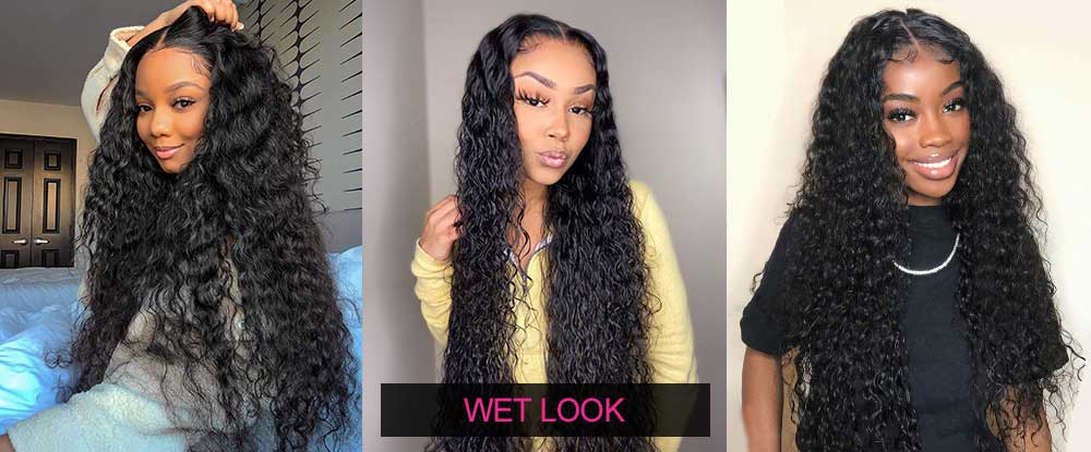 water wave hair