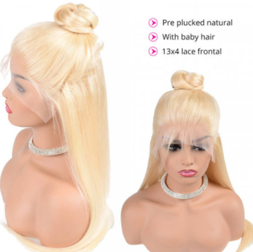 Blonde lace frontal wig 