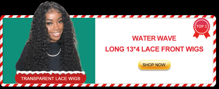 water wave long 13*4 lace front wigs