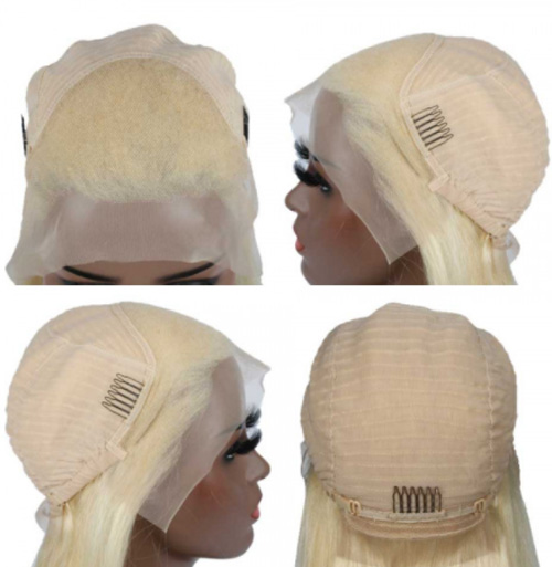 Blonde lace frontal wig 