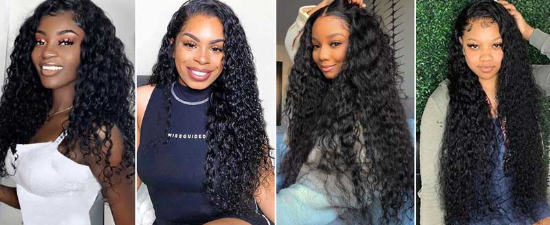 Water wave wigs