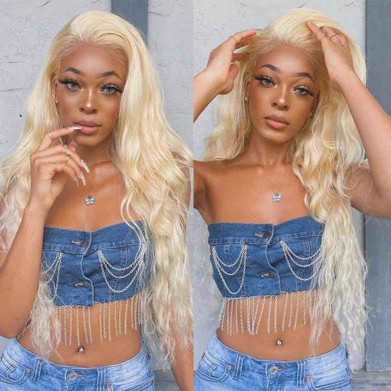 613 body wave wig