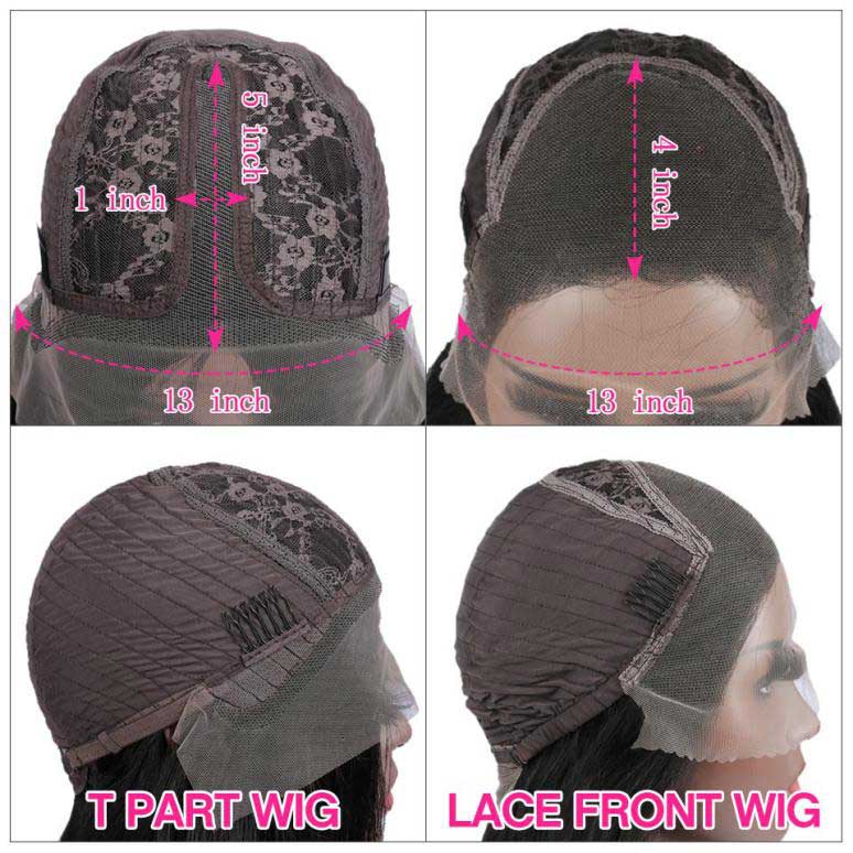 T Part Wigs VS Lace Front Wigs