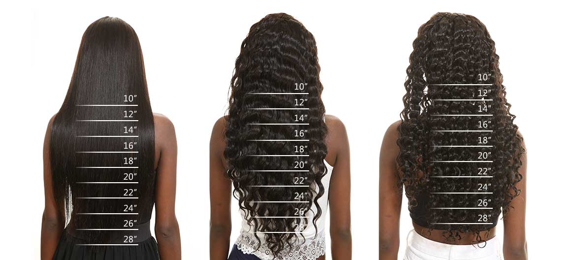 hair lengths
