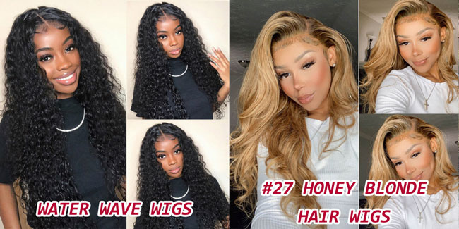 water wave lace wigs