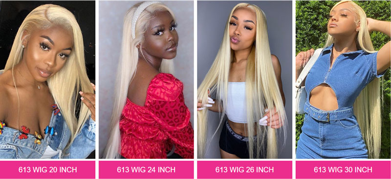 613 blonde wigs