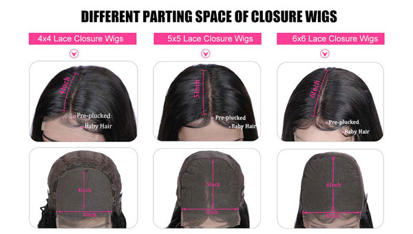 closure wigs