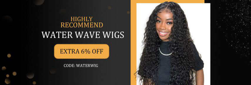 water wave lace front wigs