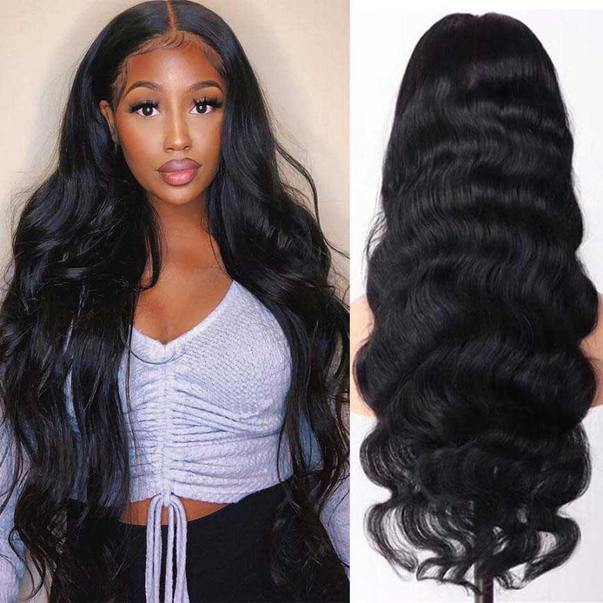 body wave 13x6 lace front wig