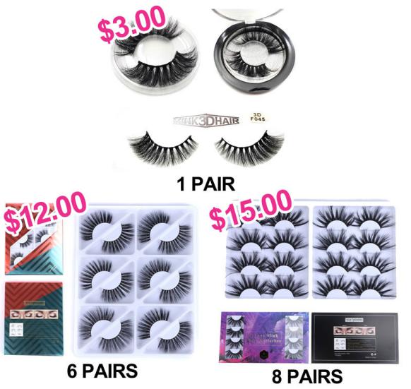 3D Super Long Mink Eye-Lashes