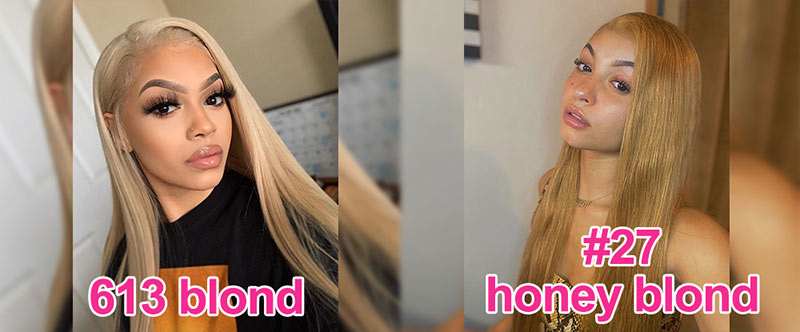 613 blonde and 27 color wigs