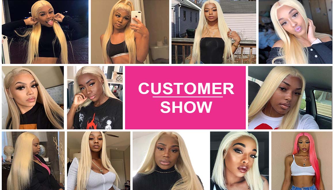 613 blonde straight lace front wigs