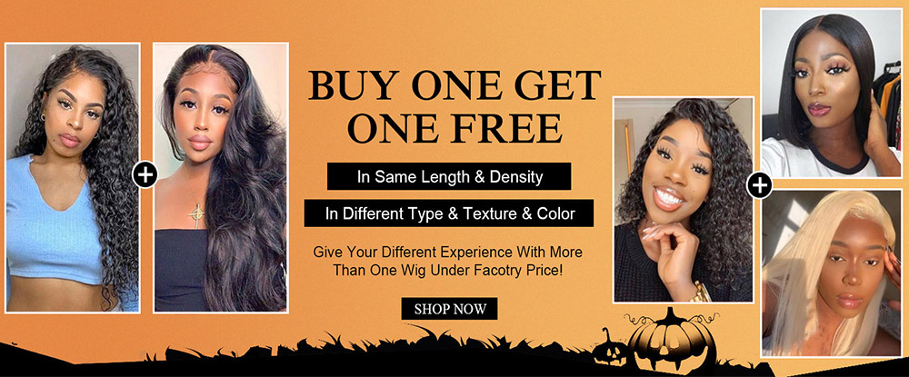 buy one get one free wigs