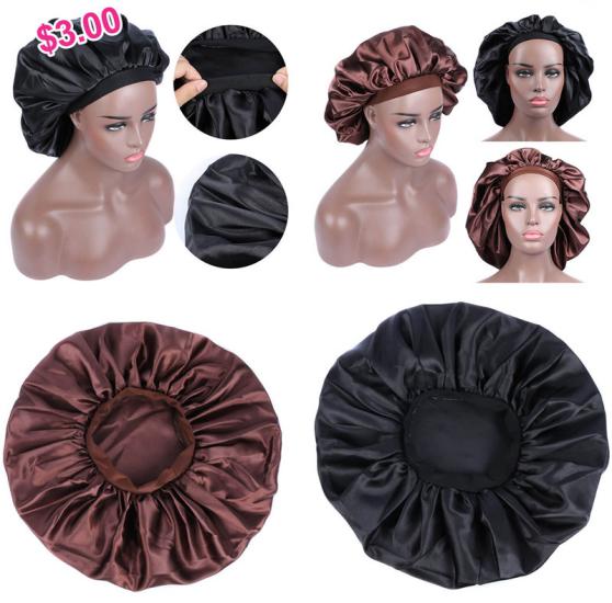 Silk Elastic Shower Caps