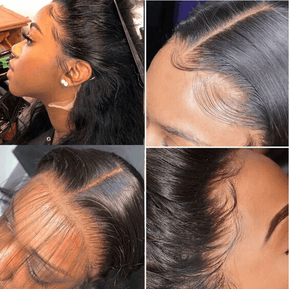 baby hair of lace wigs