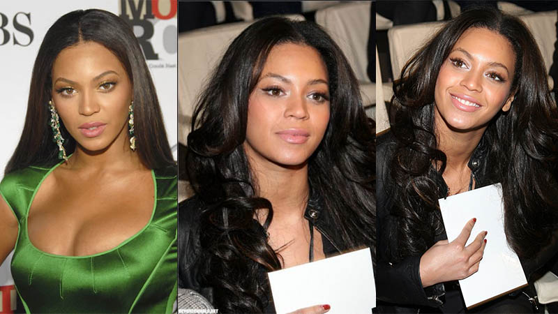 beyonce black hair