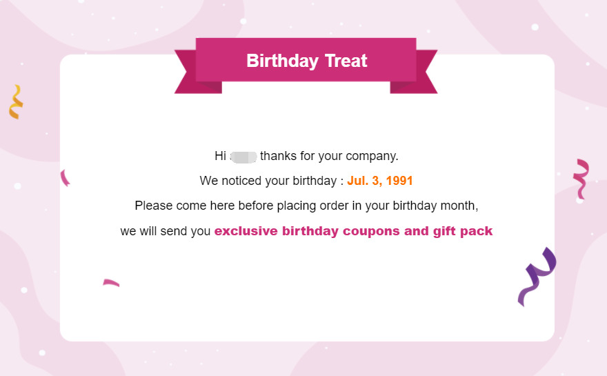 birthday gifts