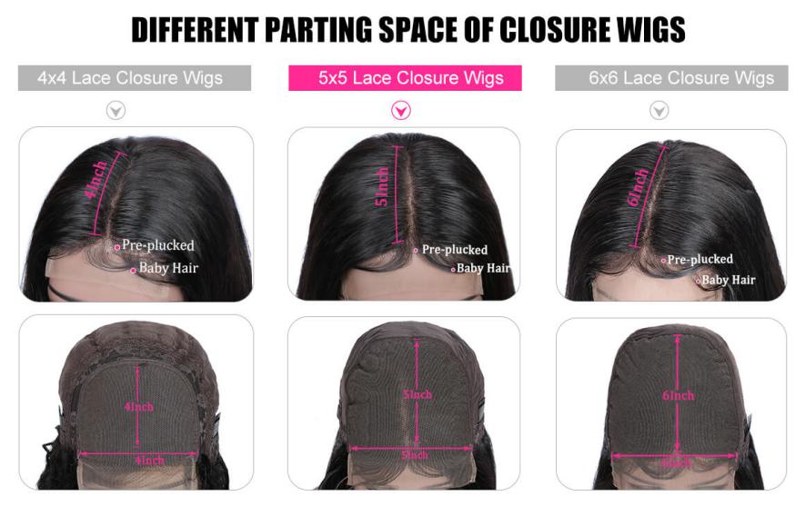 all the lace closure wigs in Yolissa Hair have done pre-plucked with baby hair that makes your hairline more real and natural.