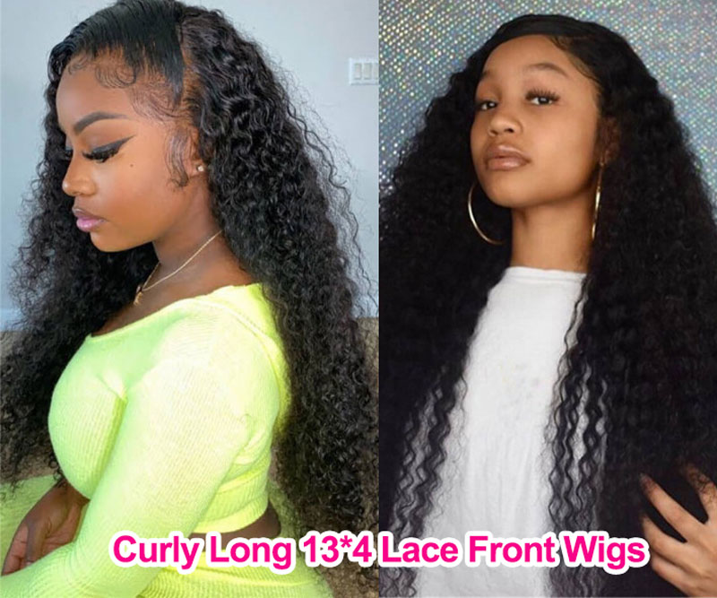 Curly Lace Front Wigs