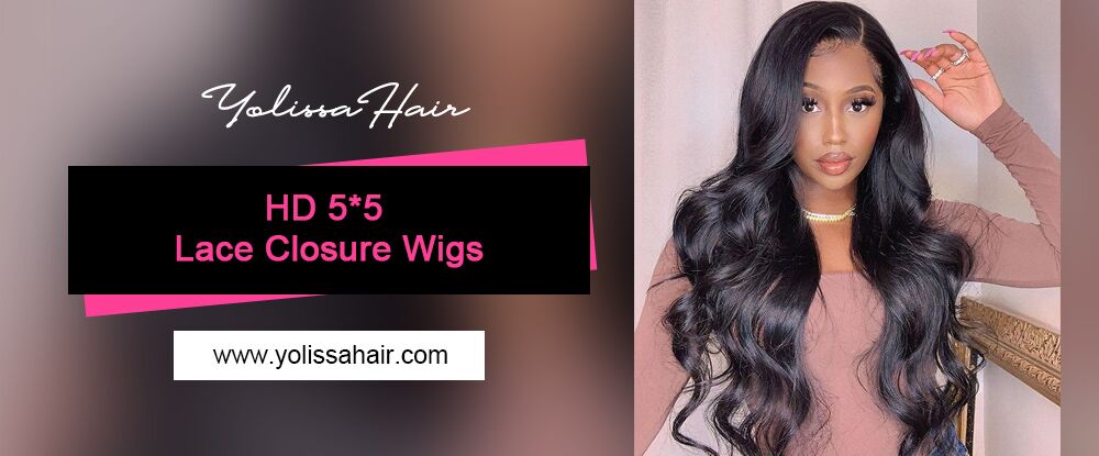 HD 5*5 Lace Closure Wigs