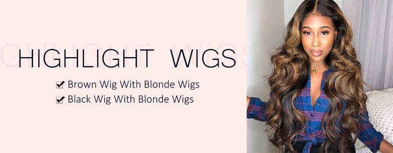Highlight wigs
