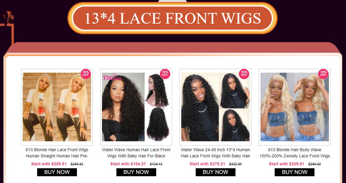 lace front wigs 
