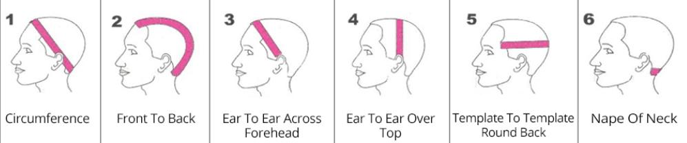measure the head circumference