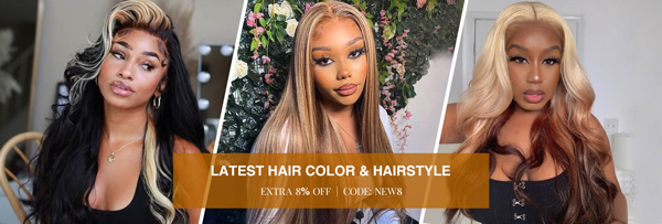 Blonde & Colored Wigs In Four Seasons