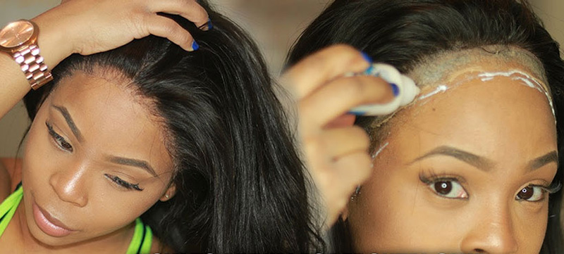 What do you need to apply a lace front wig