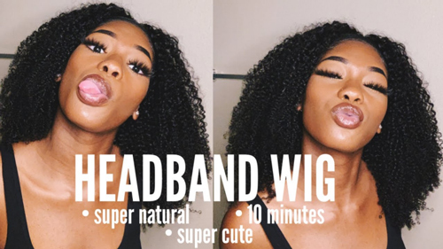 Summer Vibes: No Glue No Lace Cheap Headband Wigs
