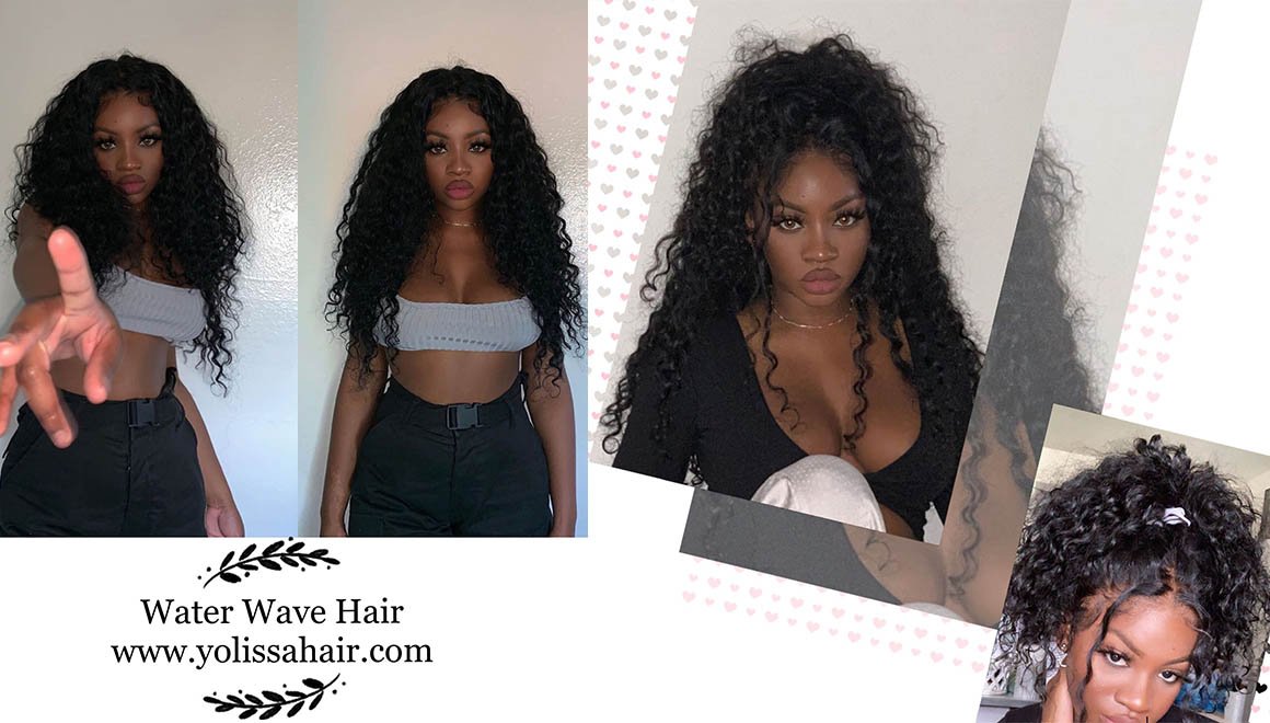water wave hair