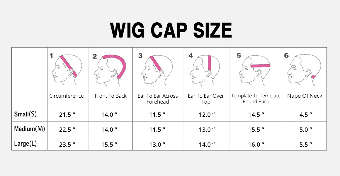 wig cap size