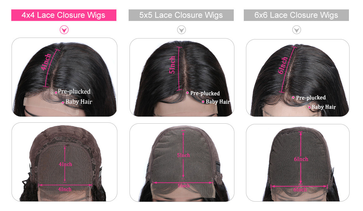 lace closure wig