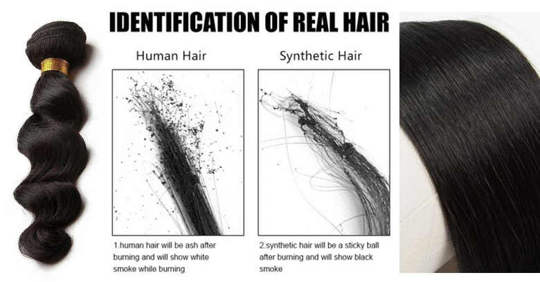 identification of real hair