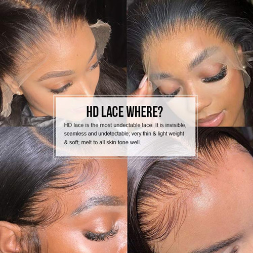 Difference Between HD Lace Wigs & Transparent Lace Wigs